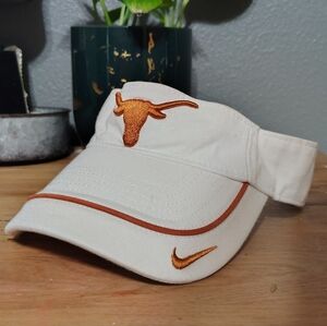Nike Cream and Orange Visor
